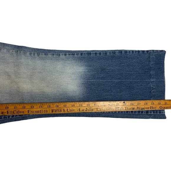 American Eagle Outfitters Hipster Fit Womens Jeans Tag 14 Blue Mid-Rise W36xL31 - Picture 11 of 12